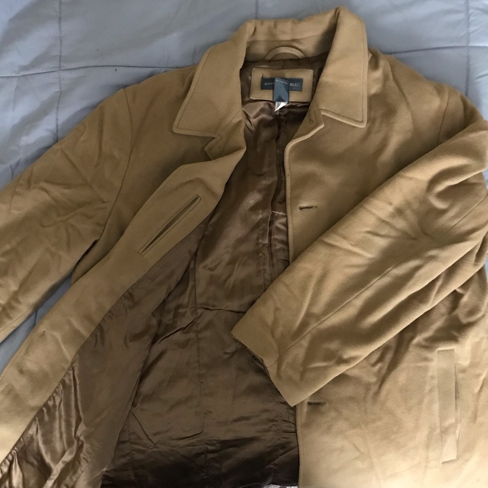 Tan/Beige Banana Republic Coat